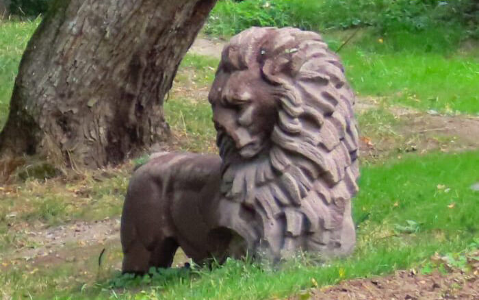 Скульптура «Лев»: фото.