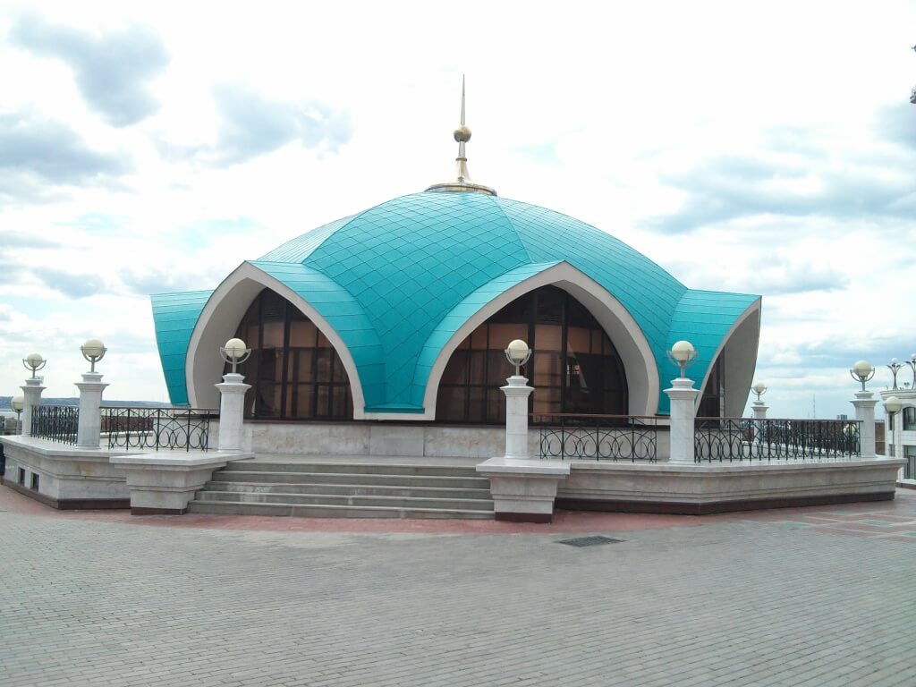 Здание пожарной части.