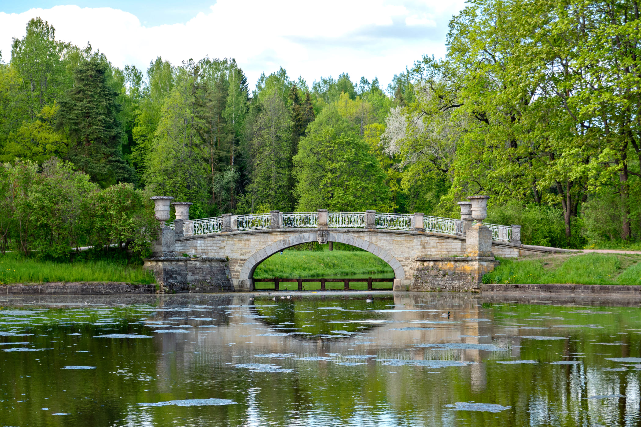 Висконтиев мост: фото.